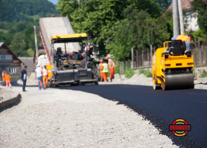 Priority paving doing it things with asphalt